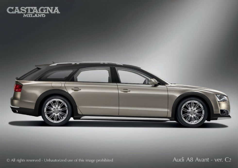 Audi A8 v karavanski podobi Audi A8 v karavanski podobi