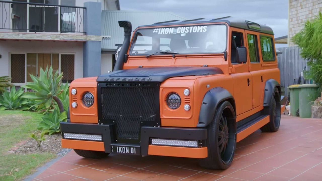 Defender Hot Wheels v naravni velikosti Defender Hot Wheels v naravni velikosti