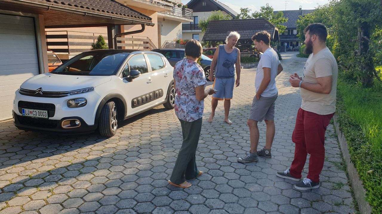 Jubilejni C3 na obisku pri slavni žlahti