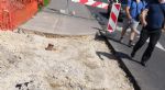 Gradbišče v Ljubljani past za pešce in kolesarje - fotografija 11