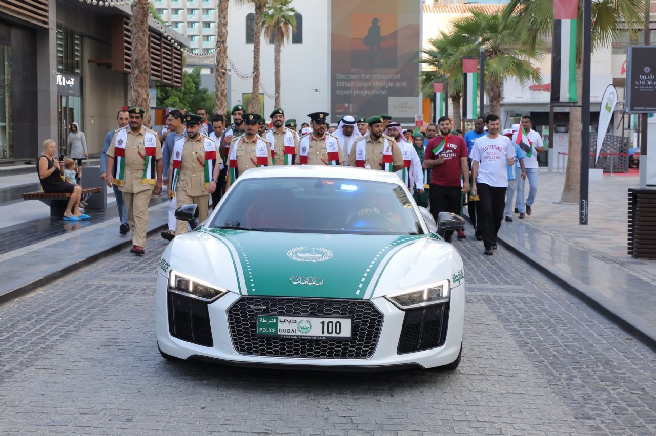 Obisk pri Dubajski policji
