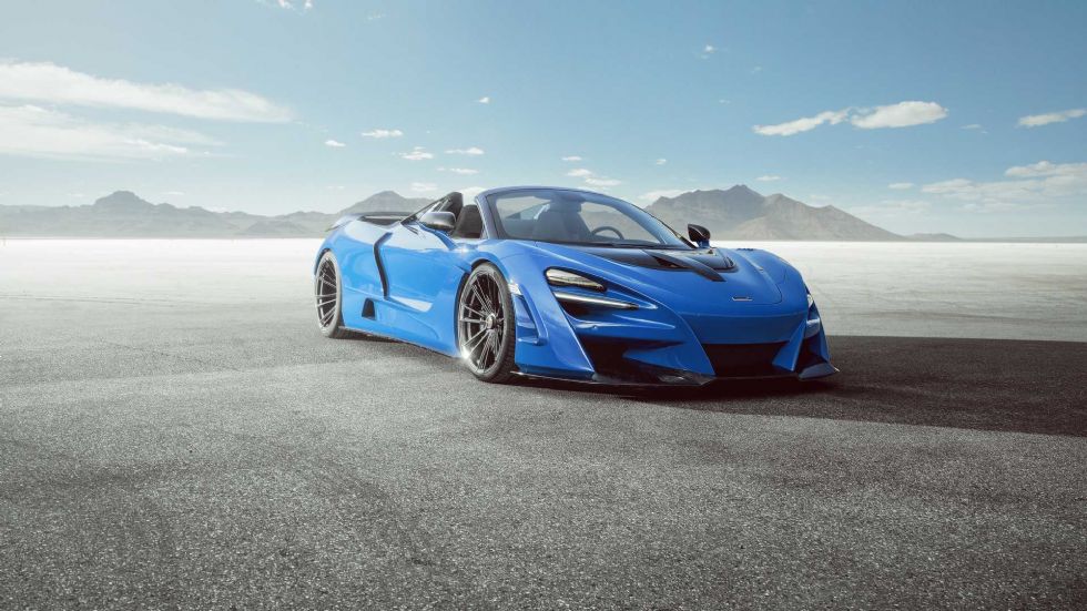 Novitecov McLaren 720 Spider z več moči Novitecov McLaren 720 Spider z več moči
