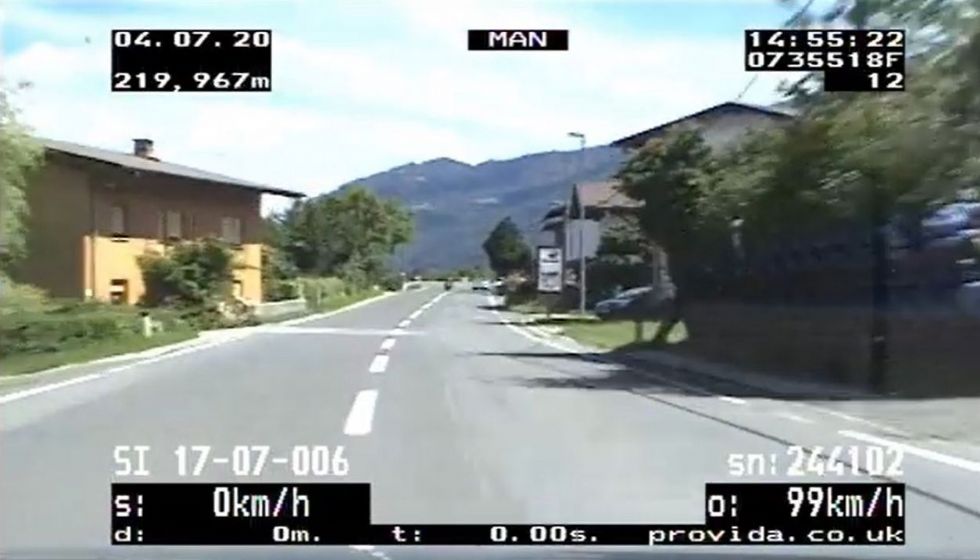 Kazen 3700 evrov, 26 kazenskih točk in zaseg motocikla Kazen 3700 evrov, 26 kazenskih točk in zaseg motocikla