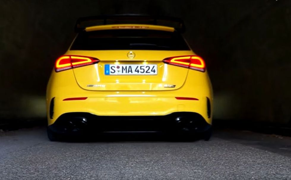 Krog po Zelenem peklu s 421-konjskim Mercedesom A45 S AMG