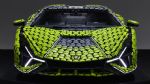Kockasti Lamborghini Sian v naravni velikosti - fotografija 2