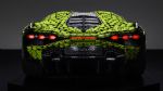 Kockasti Lamborghini Sian v naravni velikosti - fotografija 4
