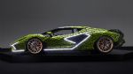 Kockasti Lamborghini Sian v naravni velikosti - fotografija 5