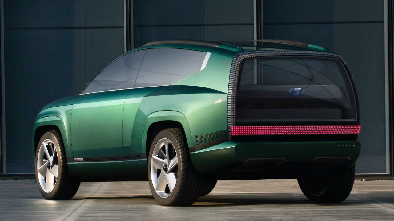 Futuristični korejski elektro SUV Futuristični korejski elektro SUV
