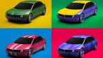 BMW, ki menja barve in riše po steklih - fotografija 16