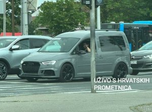 Volkswagen Caddy z Audijevim obrazom