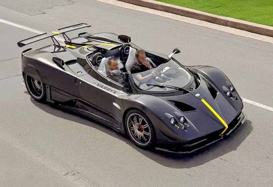 Na Hrvaškem razbita Pagani Zonda je spet na cesti 