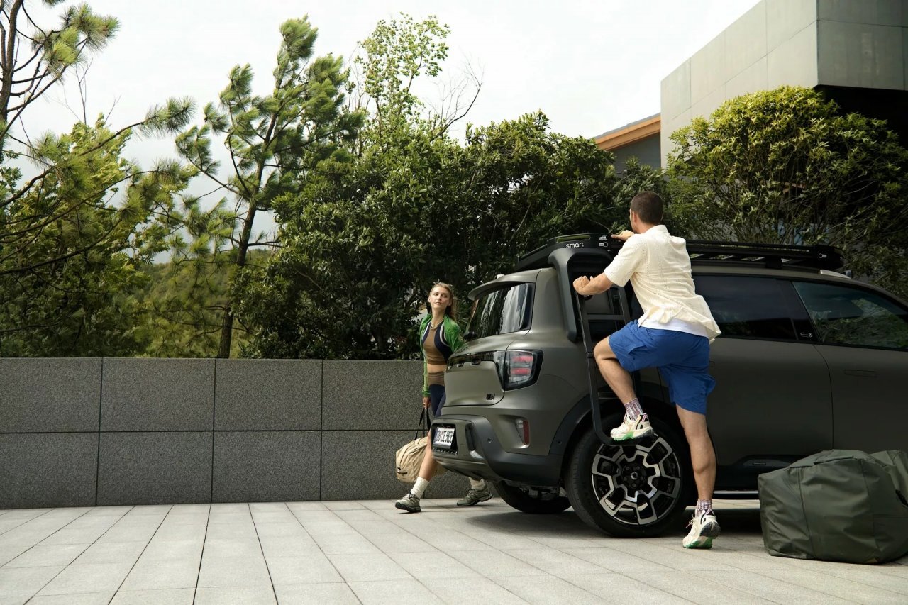 Smart predstavil premium električnega križanca s 740 km dosega Smart predstavil premium električnega križanca s 740 km dosega