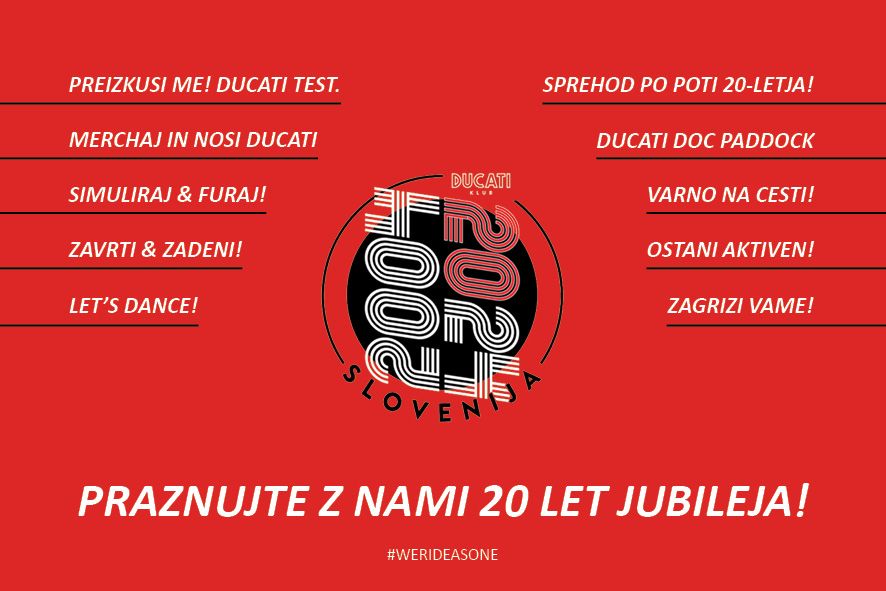 Srečanje Ducatijev na Vranskem 