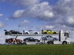 Šest redkih Porschejev 911 skupaj s transportnim tovornjakom - fotografija 1