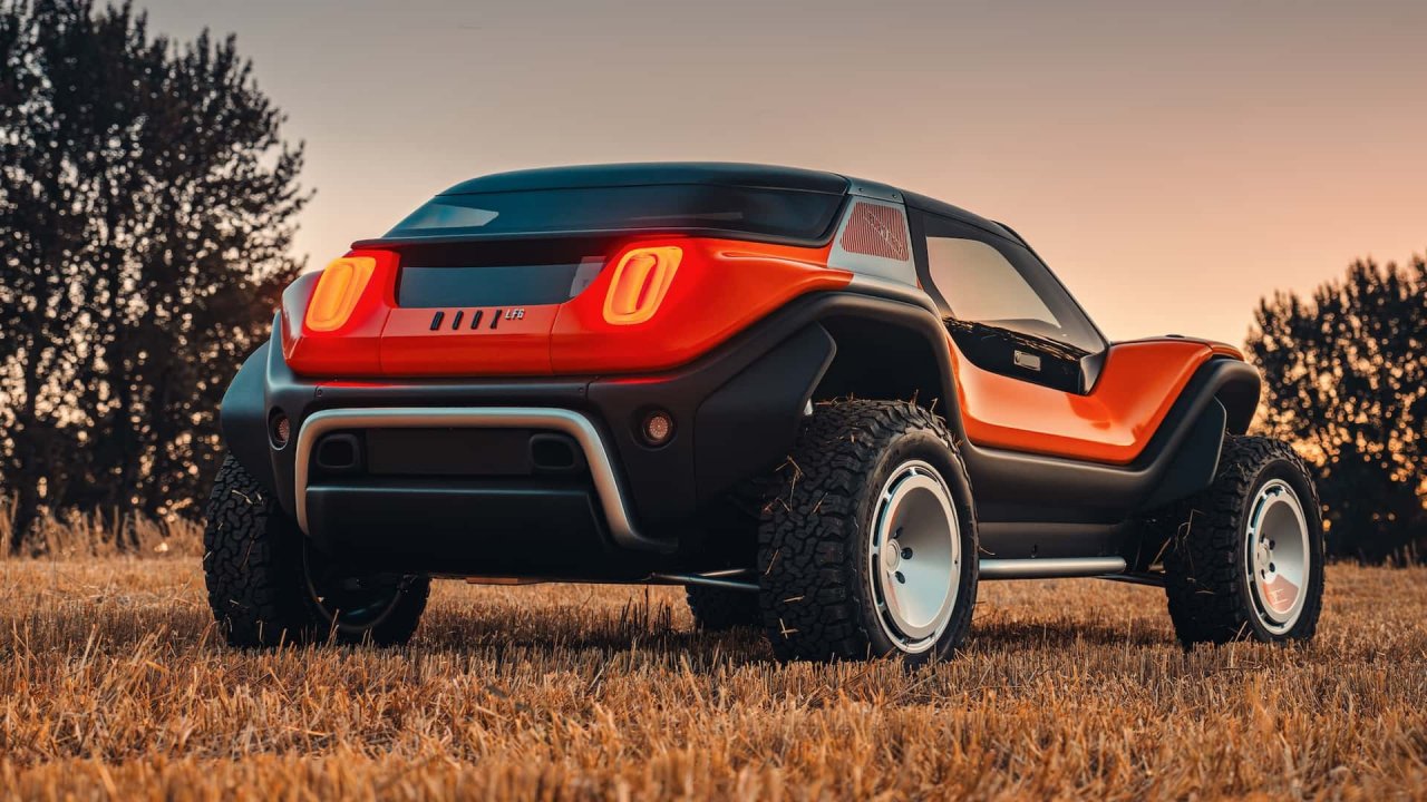 Novodobni buggy s Porschejevim šestvaljnim bokserjem Novodobni buggy s Porschejevim šestvaljnim bokserjem