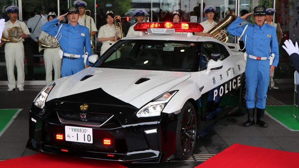 GT-R je uporabljala tudi japonska policija.
