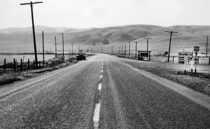 Deanov pogled v smeri nesreče