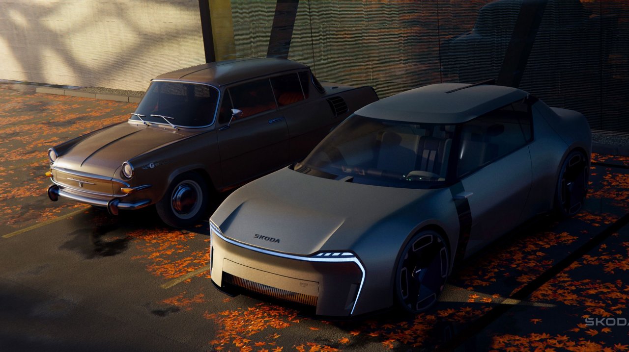 Škodin kupe v sodobni obliki