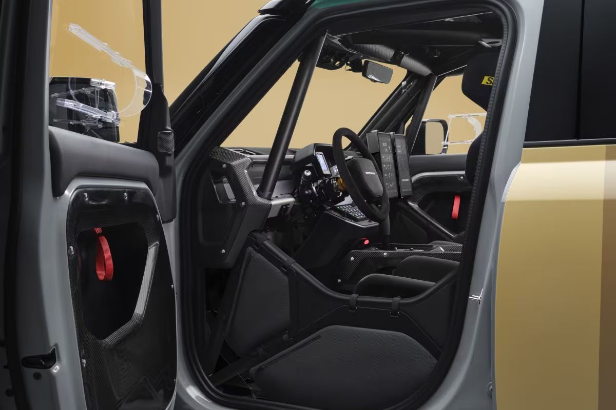 Defender je že pripravljen na Dakar 2026