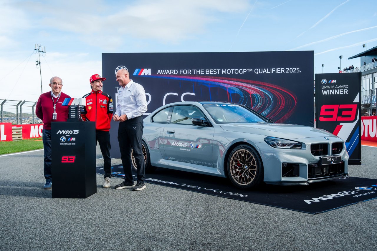 Marquez dobil novega BMW-ja M2 CS