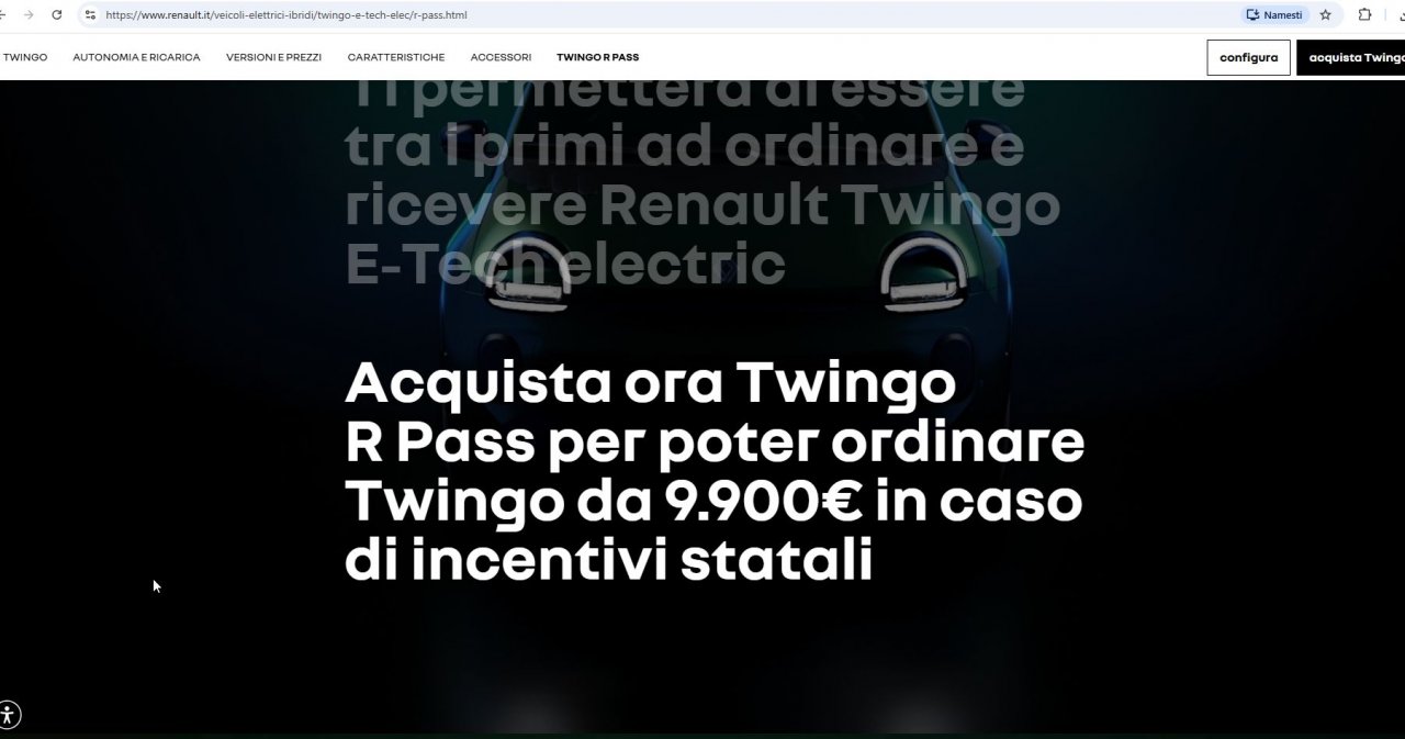 Znane cene za Twinga, v Italiji tudi za manj kot 8 tisoč evrov