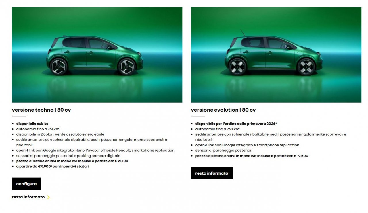 Znane cene za Twinga, v Italiji tudi za manj kot 8 tisoč evrov