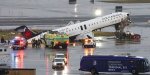 Trčenje letala na letališču LaGuardia: dve smrtni žrtvi in zaprtje letališča - fotografija 1