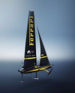 Ferrari pokazal podobo svoje jadrnice Hypersail - fotografija 3