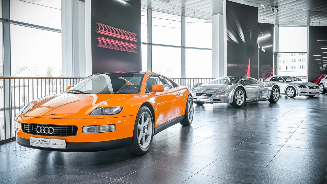 Na ogled je tudi ta konceptni Audi Na ogled je tudi ta konceptni Audi