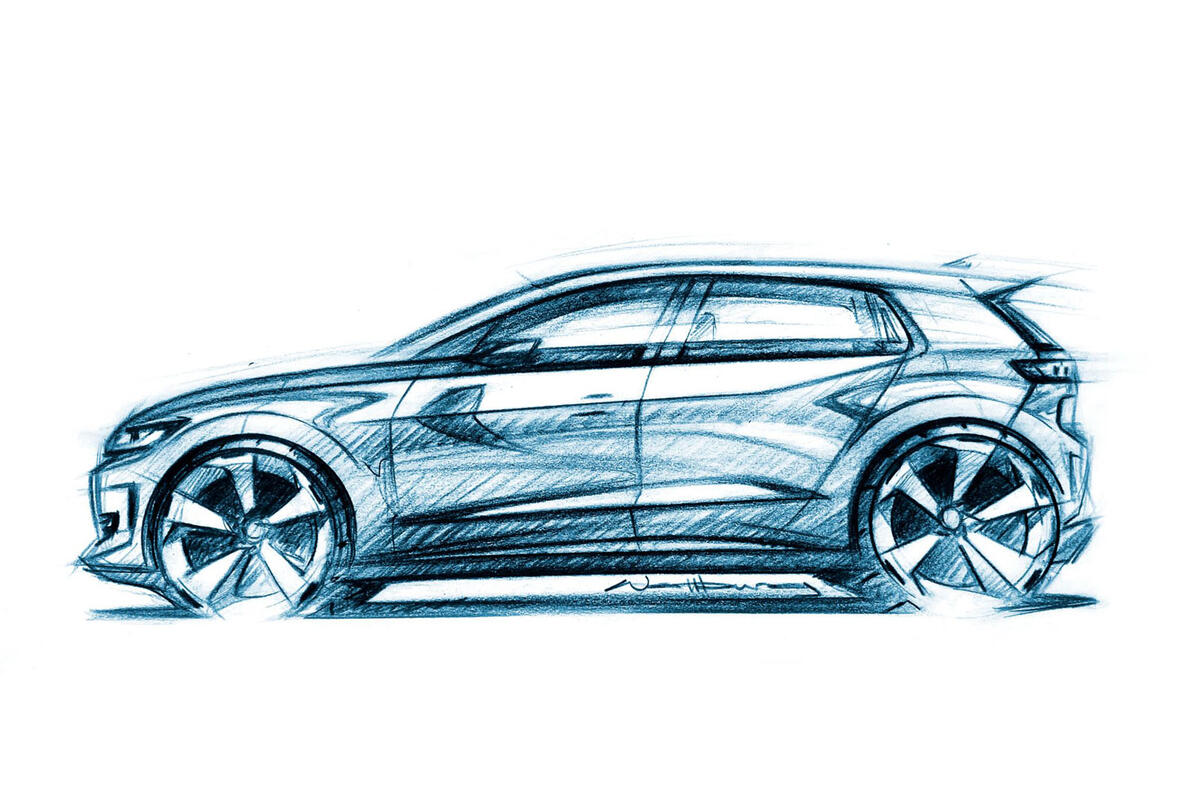 Prve skice električnega Pola