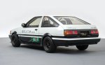Tudi legendarna Corolla AE86 že vozi na elektriko - fotografija 9