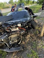 Škoda presega milijon evrov: v isti nesreči uničena dva Lamborghinija - fotografija 4