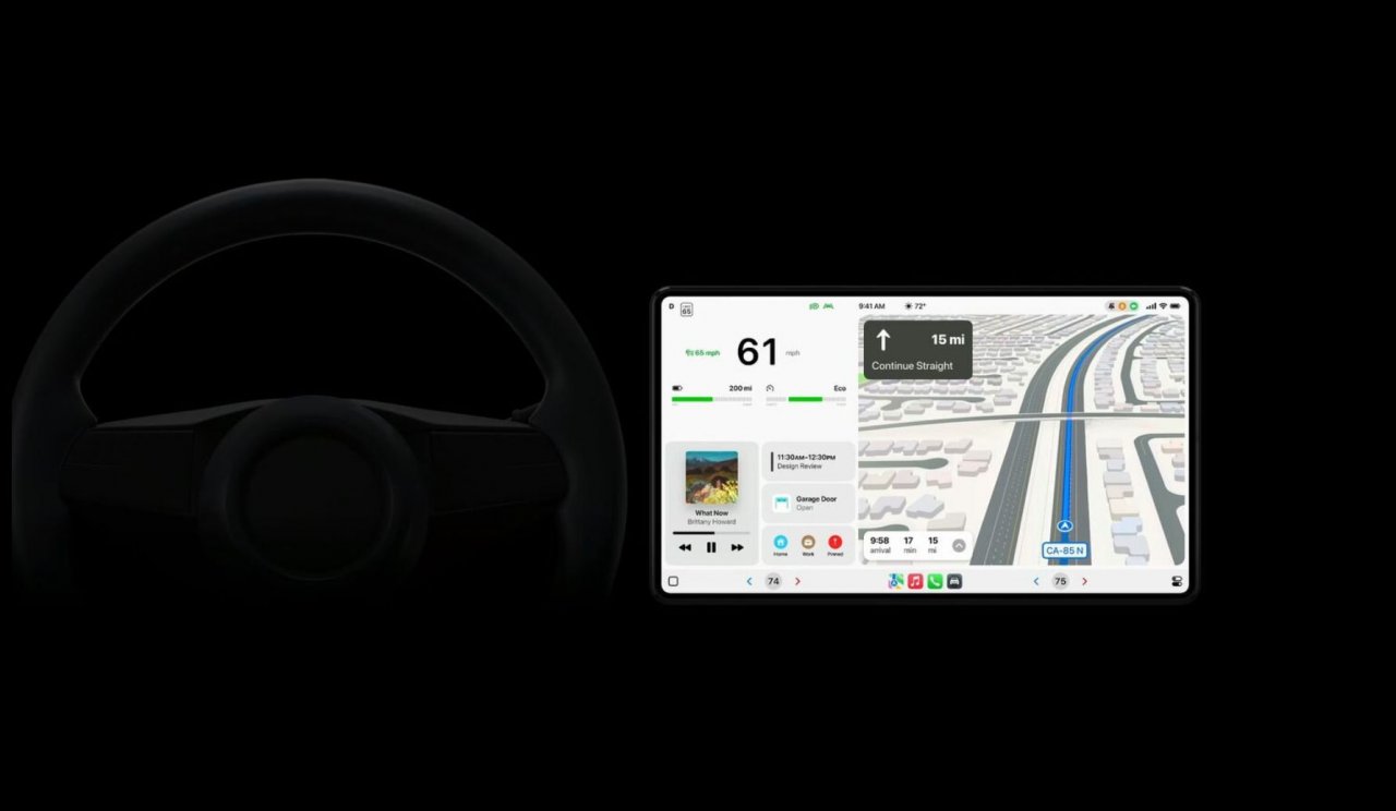 Nova generacija sistema CarPlay bo globlje povezana z avtomobilom Nova generacija sistema CarPlay bo globlje povezana z avtomobilom