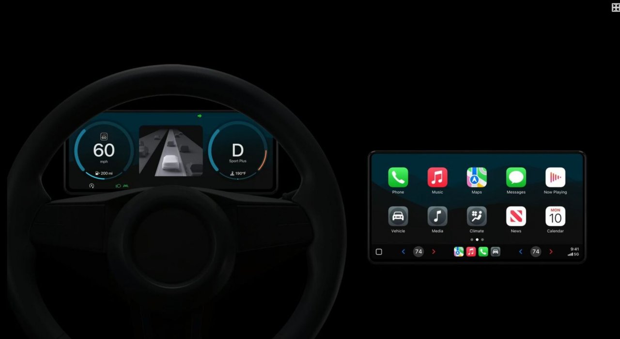 Nova generacija sistema CarPlay bo globlje povezana z avtomobilom Nova generacija sistema CarPlay bo globlje povezana z avtomobilom