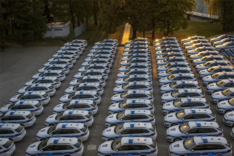 Hrvaška policija dobila 522 novih dizelskih Octavij za več kot 18 milijonov evrov
