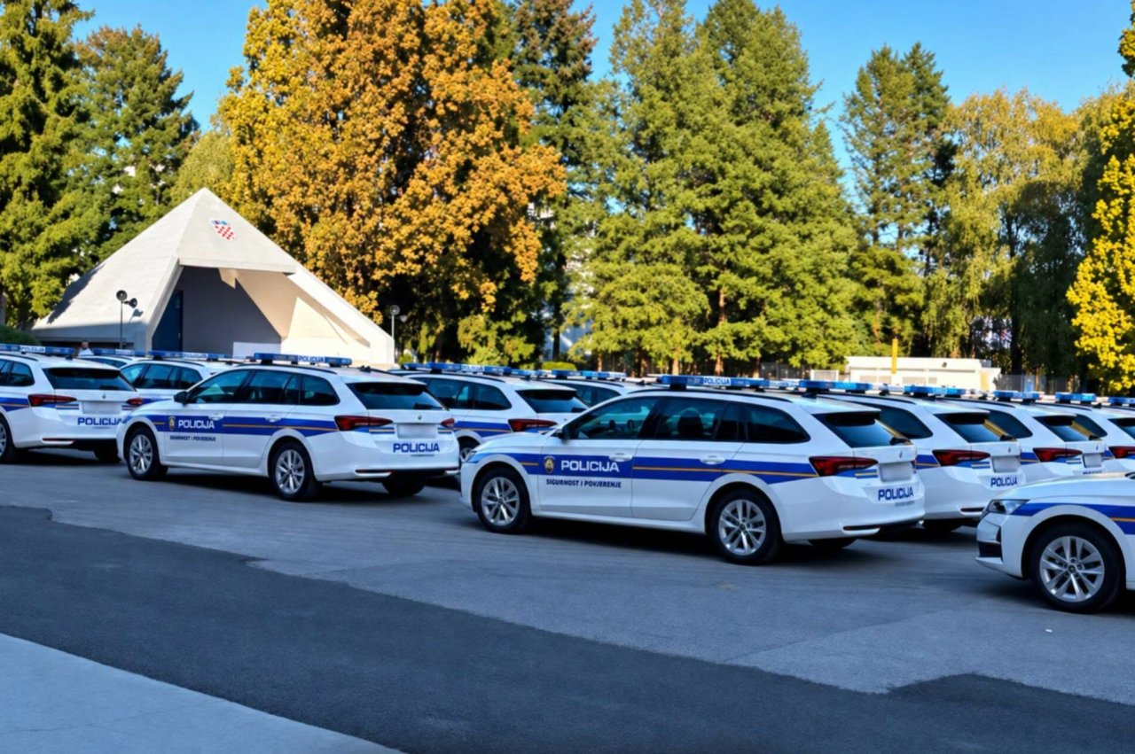 Hrvaška policija dobila 522 novih dizelskih Octavij za več kot 18 milijonov evrov