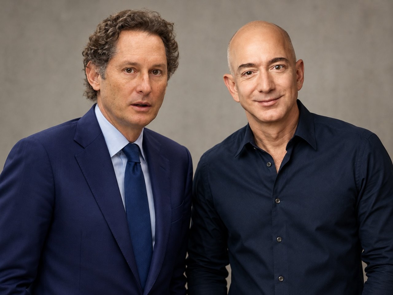 Idejo o električno gnanemu Ferrariju je Elkannu prišepnil Jeff Bezos Idejo o električno gnanemu Ferrariju je Elkannu prišepnil Jeff Bezos