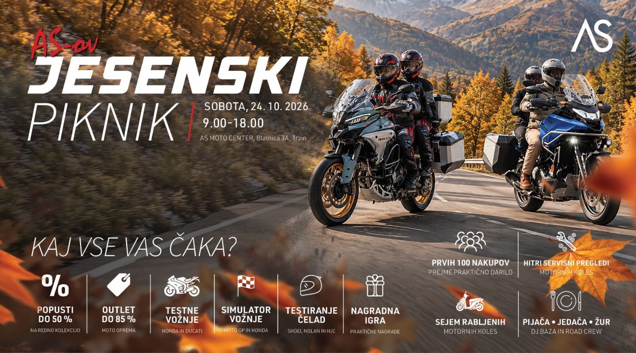 Motoristični praznik v Trzinu, popusti do 85 odstotkov Motoristični praznik v Trzinu, popusti do 85 odstotkov