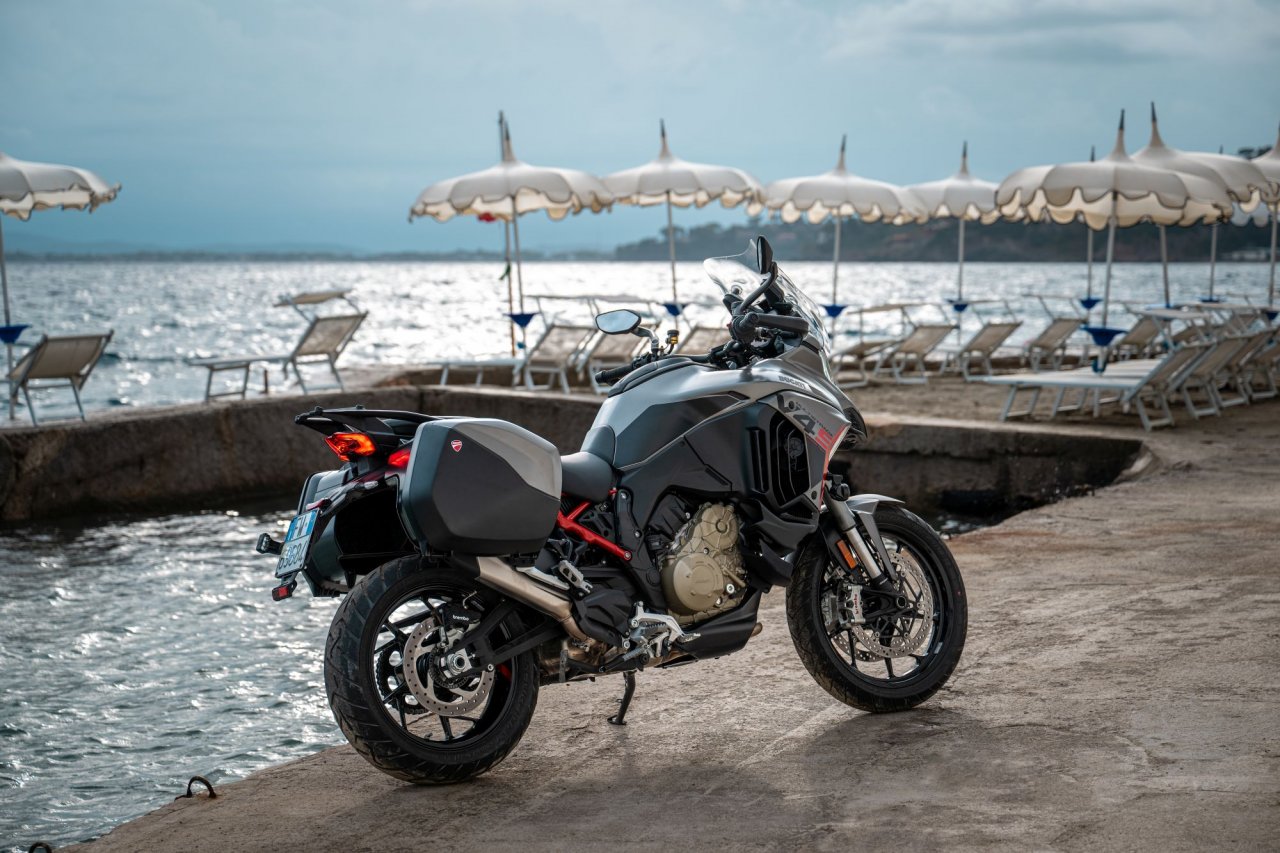 Potovalna Multistrada, ki ima še več serijske opreme Potovalna Multistrada, ki ima še več serijske opreme