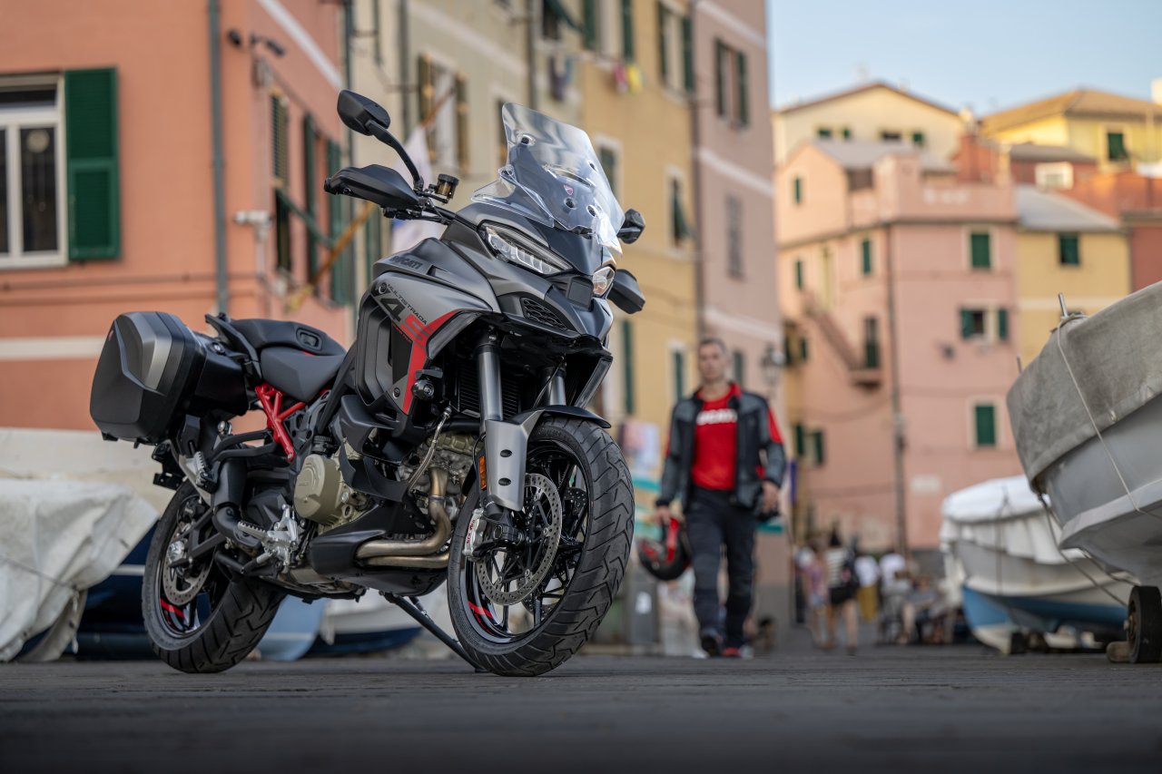 Potovalna Multistrada, ki ima še več serijske opreme Potovalna Multistrada, ki ima še več serijske opreme